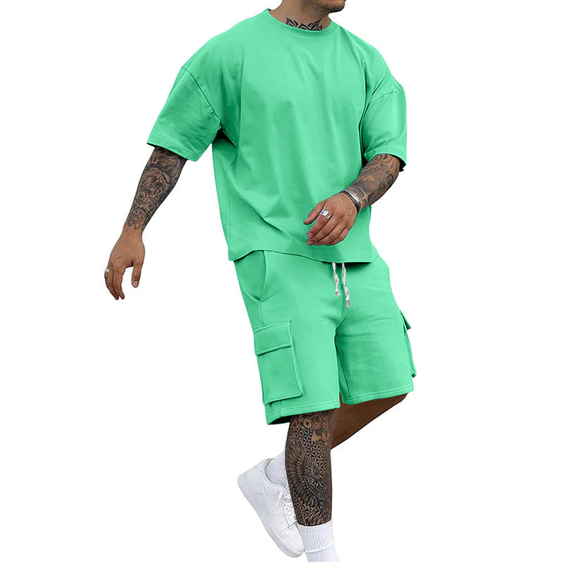 Heidi Mode | T-Shirt Werkzeugshorts Sportanzug
