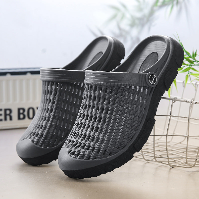 Herren Atmungsaktive Badeschuhe mit rutschfester Sohle und leichtem Design Heidi-Mode