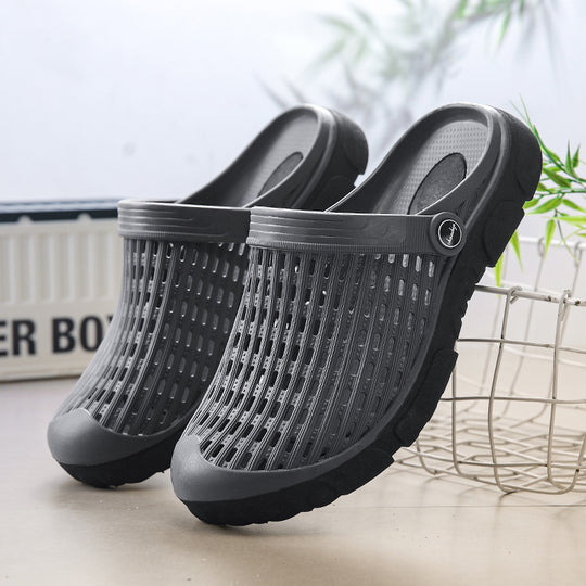 Herren Atmungsaktive Badeschuhe mit rutschfester Sohle und leichtem Design Heidi-Mode