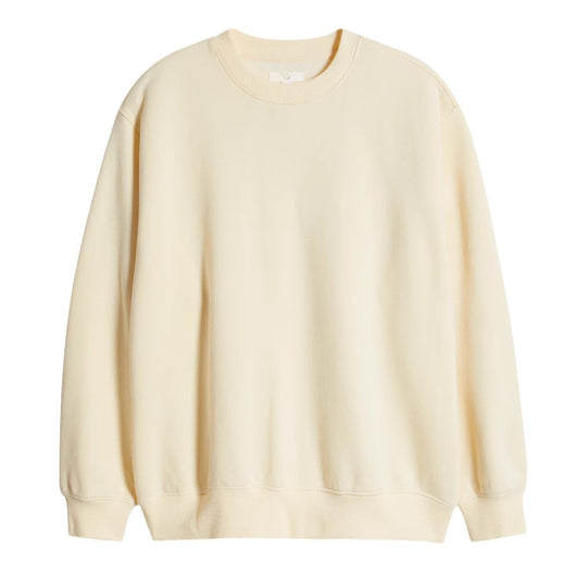 Damen entspannter Sweatshirt mit klassischem Rundhalsausschnitt Heidi-Mode
