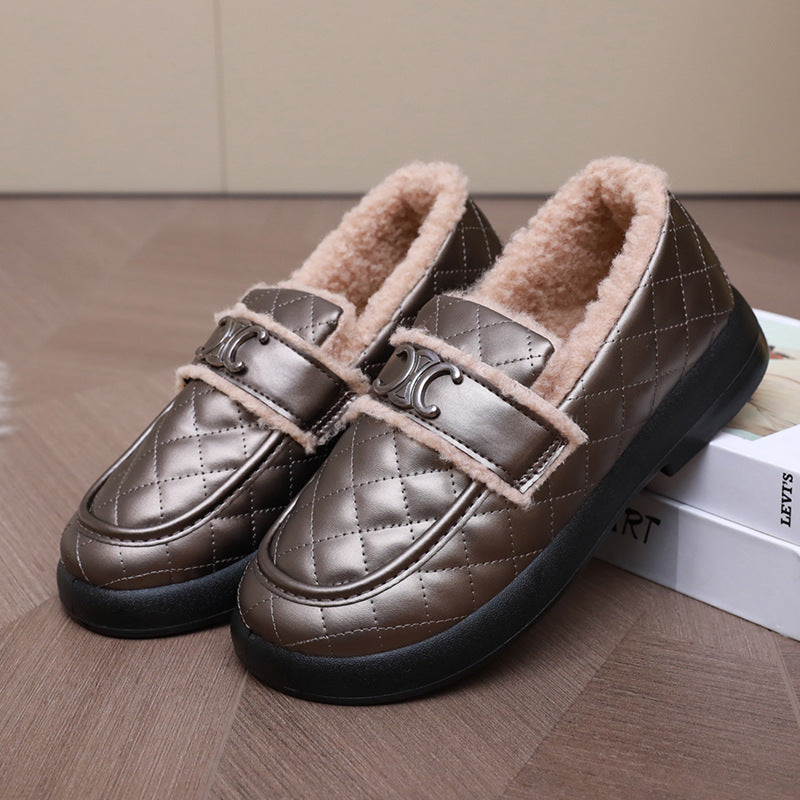 Damen warme Hausschuhe Heidi-Mode