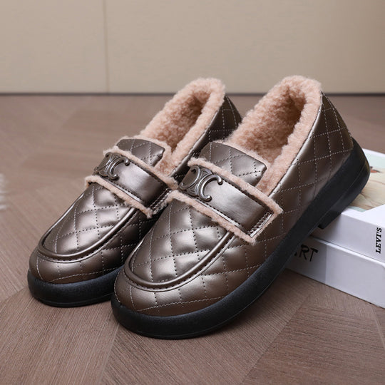 Damen warme Hausschuhe Heidi-Mode