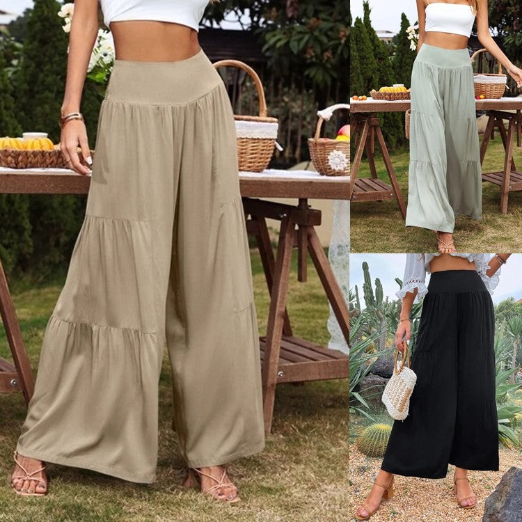 Damen weite Sommerhose Heidi-Mode