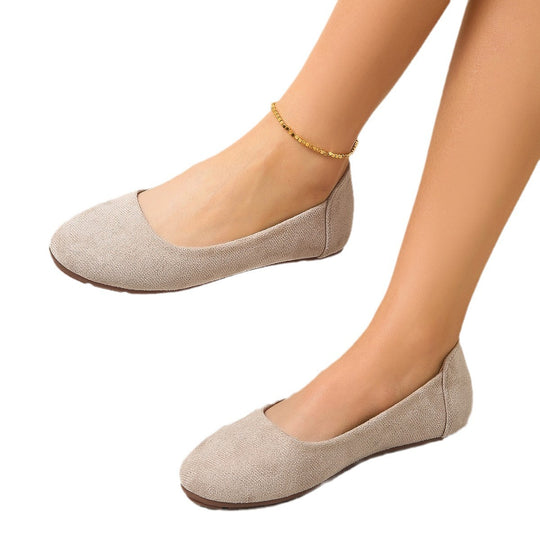 Damen Bequeme Slipper mit weichem Wildleder-Obermaterial und rutschfester Sohle Heidi-Mode