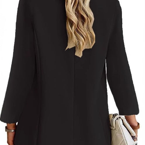 Damen Blazer mit modischen Taschen und elegantem Schnitt Heidi-Mode