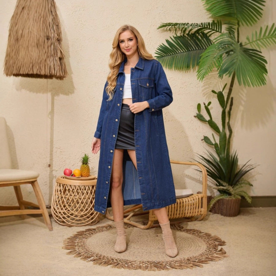 Damen Jeansmantel Heidi-Mode