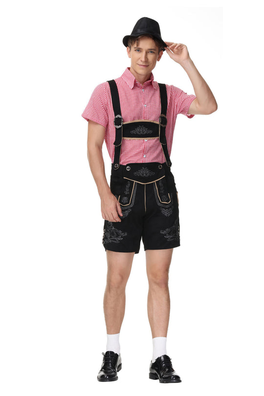 Herren Stilvolles Trachten-Outfit mit aufwändigen Stickereien und modernen Akzenten Heidi