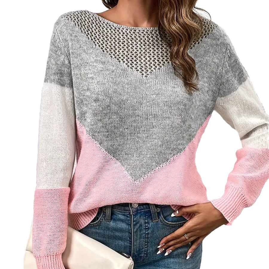 Damen modischer Pullover Heidi-Mode