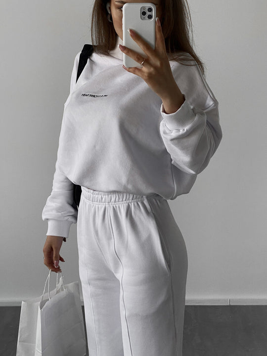 Damen Oversized Sweatshirt und Jogginghose Set Heidi-Mode