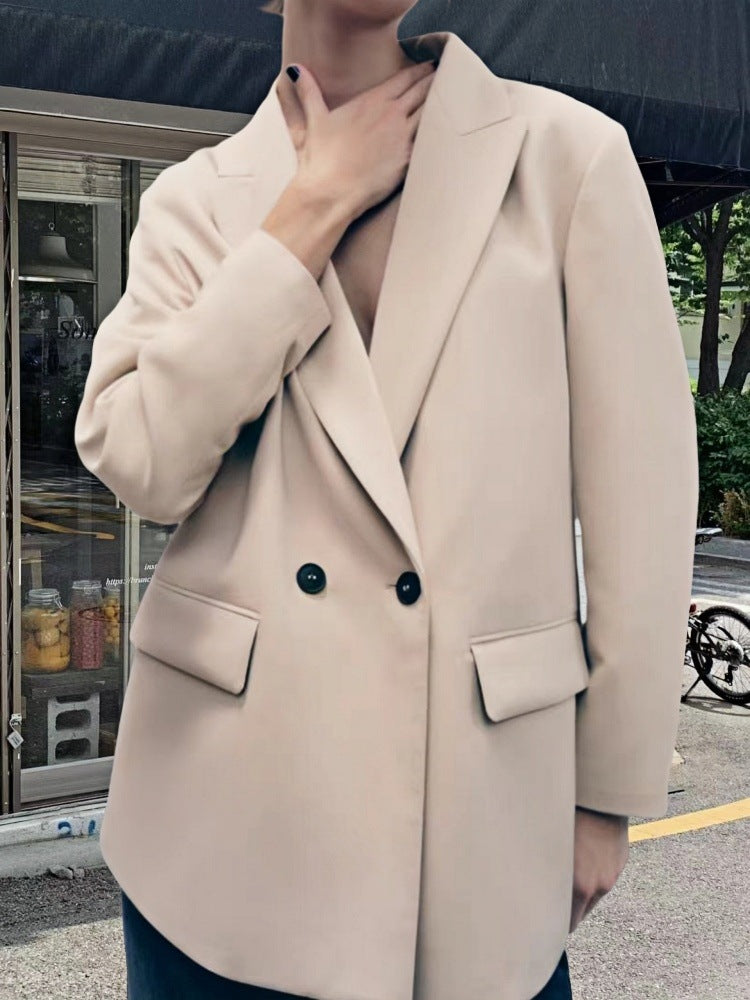 Damen Modischer und eleganter Oversized Blazer Heidi-Mode