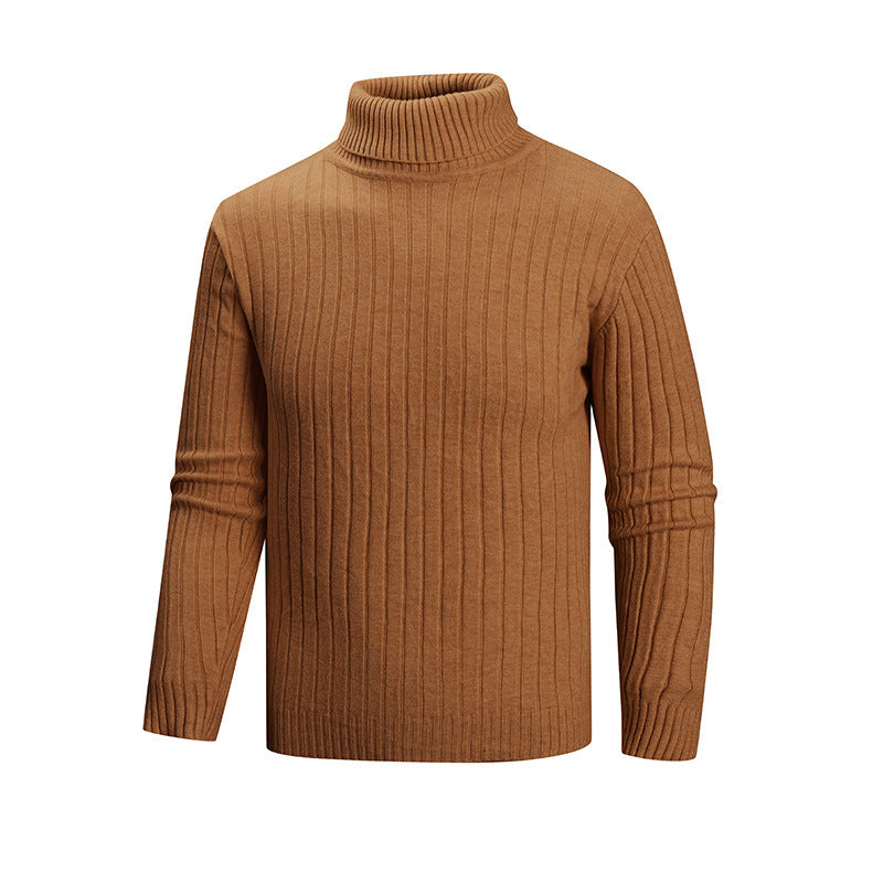 Herren Strickpullover mit Stehkragen Heidi-Mode