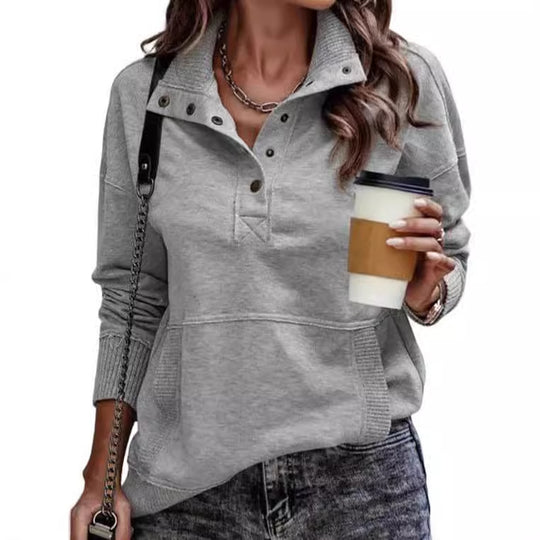 Damen urbaner sportlicher Pullover Heidi-Mode