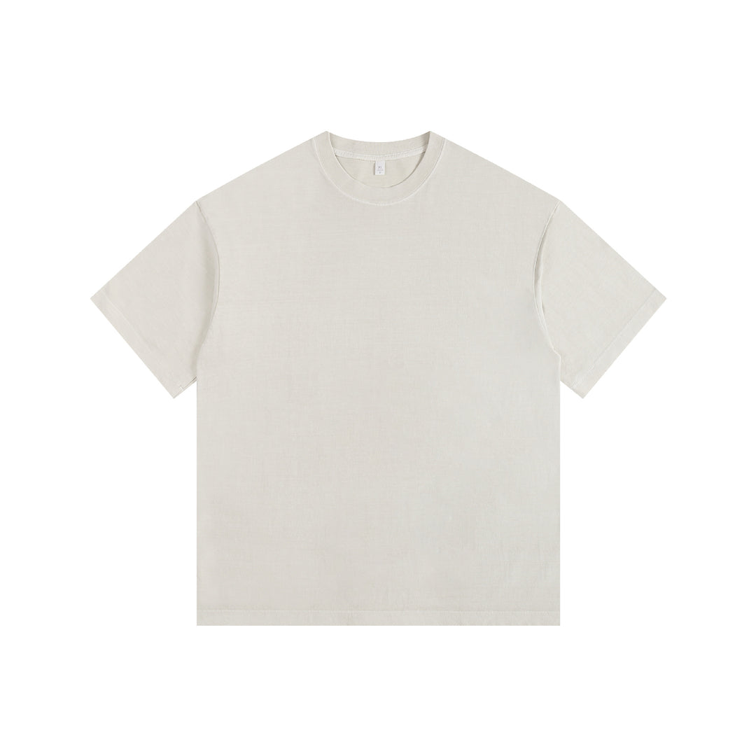 Heidi Mode | Schillerndes altes kurzes T-Shirt mit Färbung