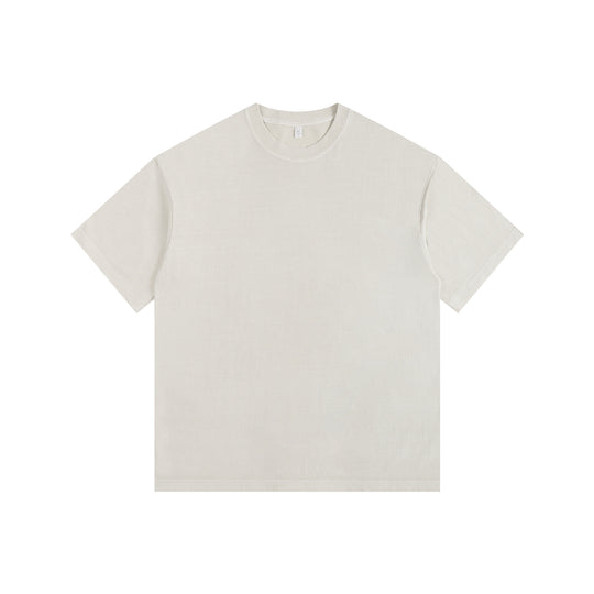 Heidi Mode | Schillerndes altes kurzes T-Shirt mit Färbung