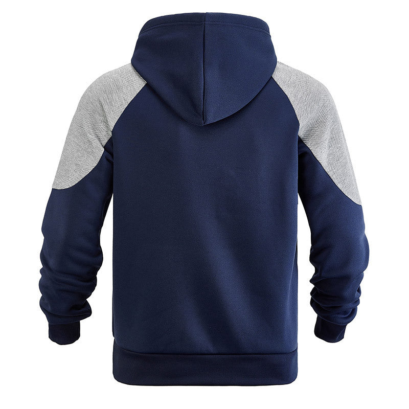 Herren Kapuzensweater mit ergonomischem Schnitt und strukturiertem Obermaterial Heidi-Mode