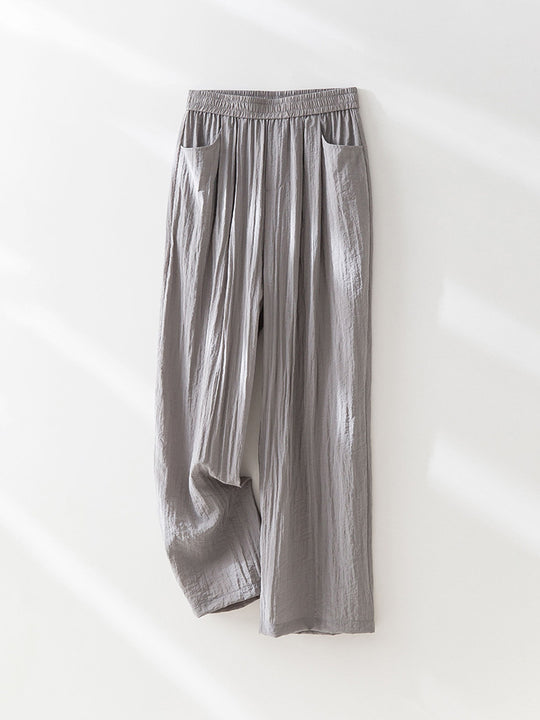 Femme Airy Weite Leinenhose Heidi-Mode
