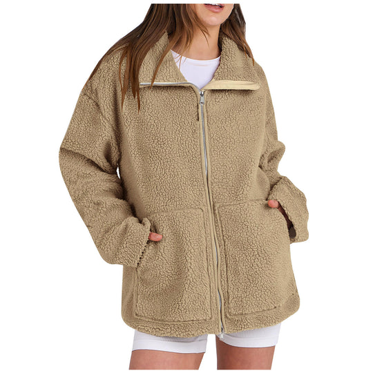 Damen Gemütlicher Fleece-Hoodie Heidi-Mode