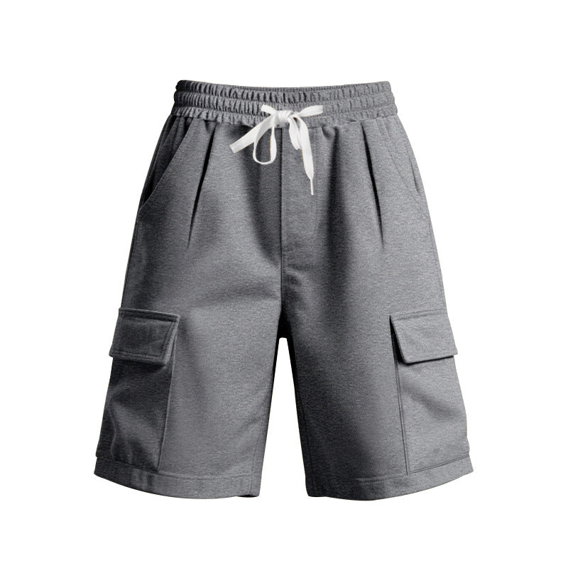 Damen komfortable Cargo-Shorts mit elastischem Bund und praktischen Seitentaschen Heidi-Mode