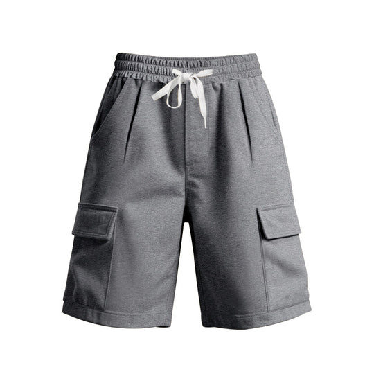 Damen komfortable Cargo-Shorts mit elastischem Bund und praktischen Seitentaschen Heidi-Mode