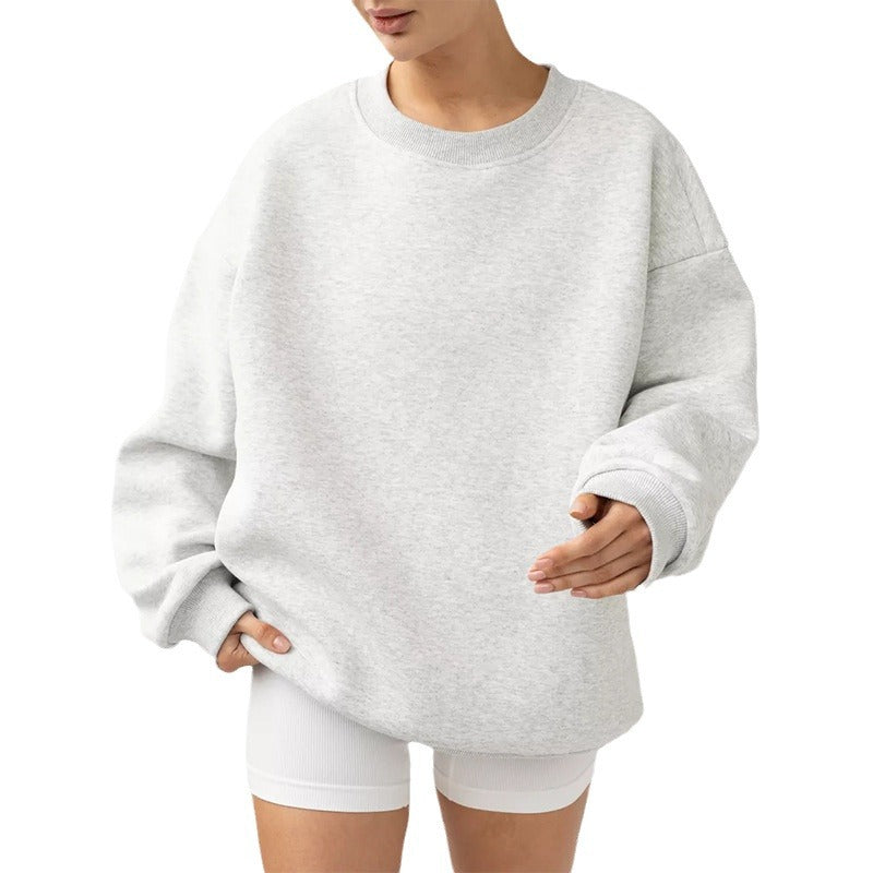 Damen Bequemer Oversized Pullover mit lässigem Schnitt Heidi-Mode