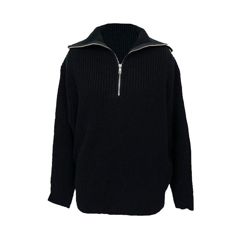 Damen lockerer Strickpullover Heidi-Mode