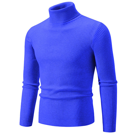 Herren feiner Rollkragenpullover aus langlebigem Strickmaterial Heidi-Mode