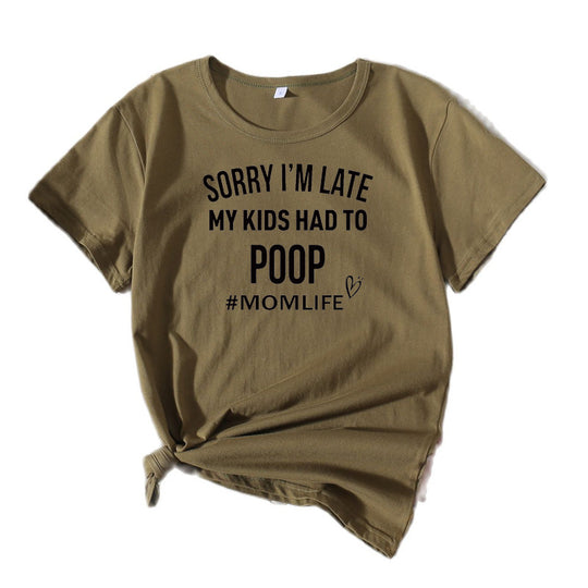 Frauen Freizeit Mama Humor T-Shirt Heidi-Mode