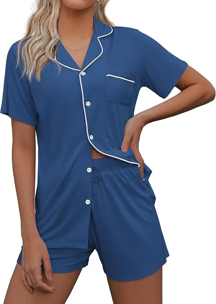 Heidi Mode | Strickjacke Revers Loungewear Set