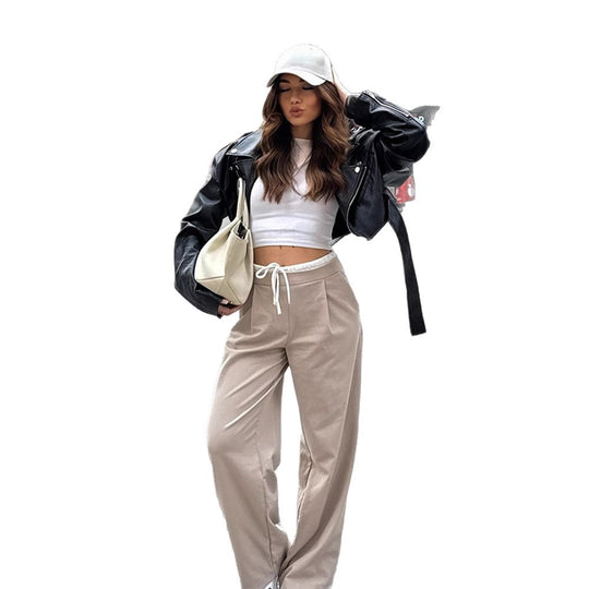 Damen cropped jacke Heidi-Mode