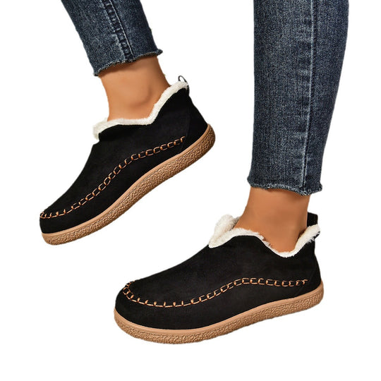 Damen Clog-Schuhe mit kuscheligem Innenfutter und rutschfester Sohle Heidi-Mode