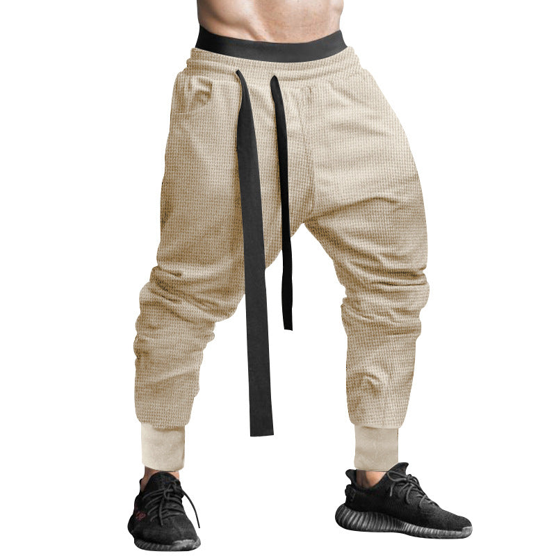 Herren Sportliche Relaxed Fit Jogginghose mit verstellbarem Bund Heidi-Mode