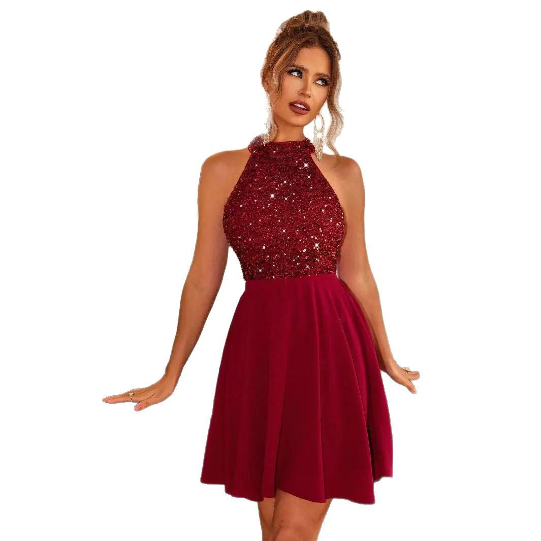 Heidi-Mode | Sinnliche Slim Fit Halter Mini Kleid