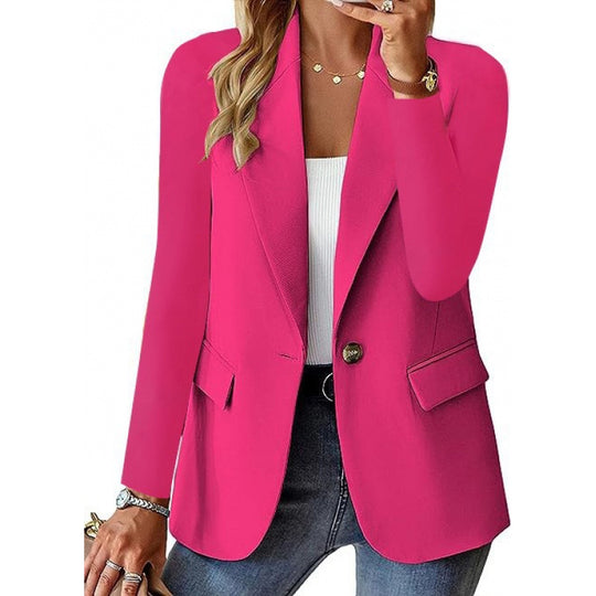 Damen Eleganter Blazer mit moderner Schnittführung Heidi-Mode