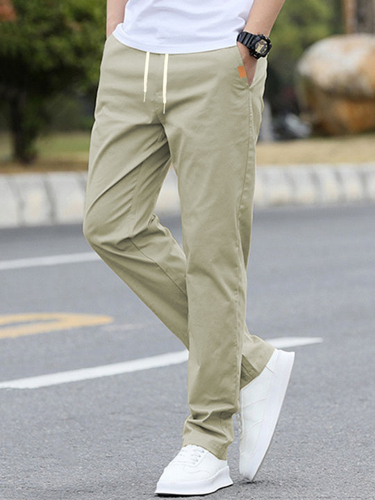 Herren Freizeit-Hose mit atmungsaktivem Material und elastischem Bund Heidi-Mode