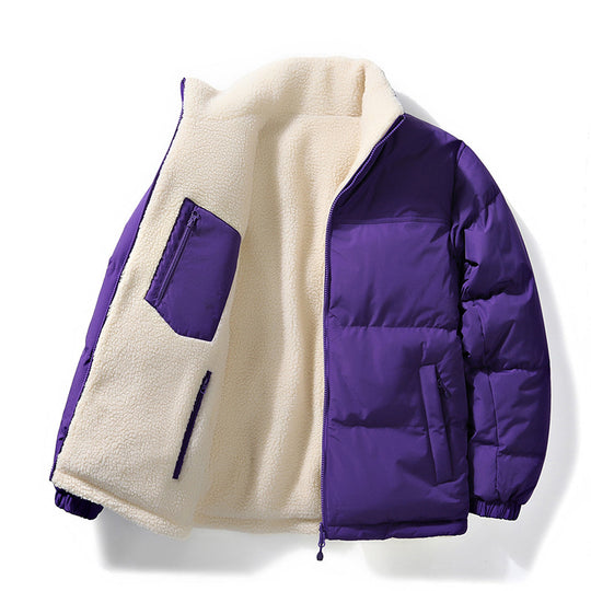 Damen warme Steppjacke mit kuscheligem Innenfutter und praktischen Taschen Heidi-Mode