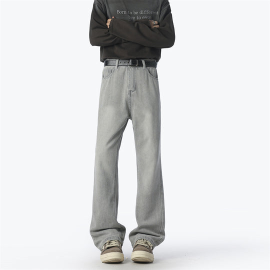 Damen Lässige High-Waist Denim-Hose im Vintage-Stil Heidi-Mode