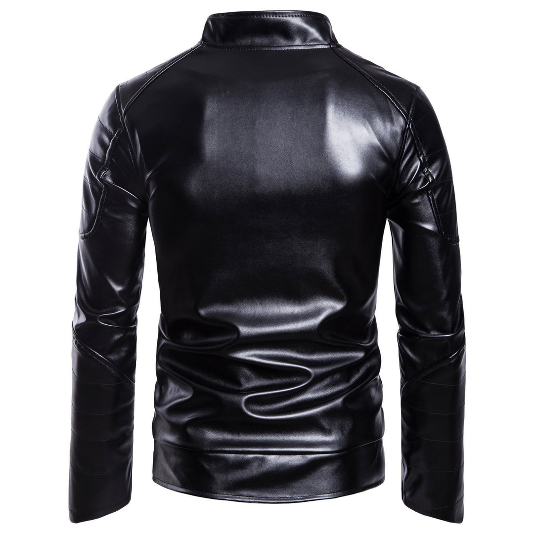 Herren stylische gesteppte Lederjacke Heidi-Mode
