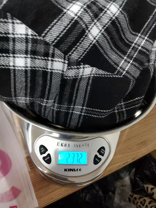 Damen lässige Flanellhemdjacke mit Karomuster Heidi-Mode