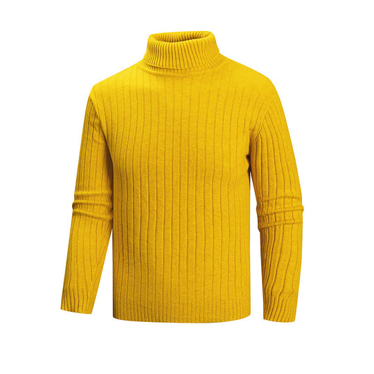 Herren Strickpullover mit Stehkragen Heidi-Mode
