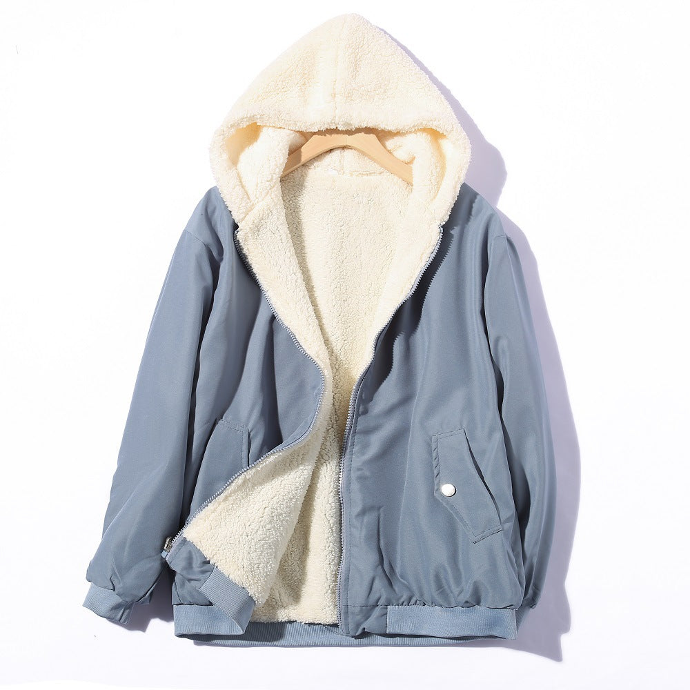 Damen Kuschelige Fleece-Jacke Heidi-Mode