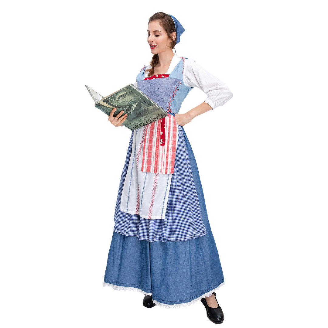Damen Trachtenkleid mit nostalgischem Design und aufwendigen Details Heidi