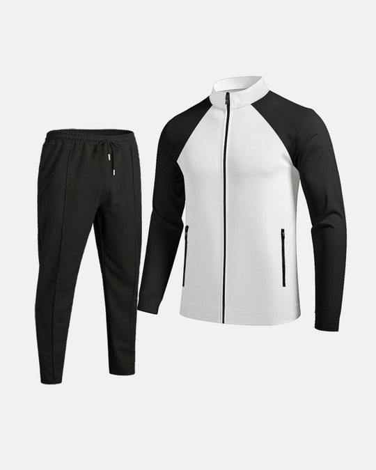 Herren Sportlicher Track-Suit mit High-Tech-Materialien Heidi-Mode