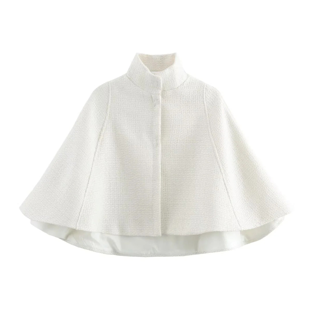 Damen elegante Kapuzenjacke im vielseitigen Schnitt mit luxuriösem Textil Heidi-Mode