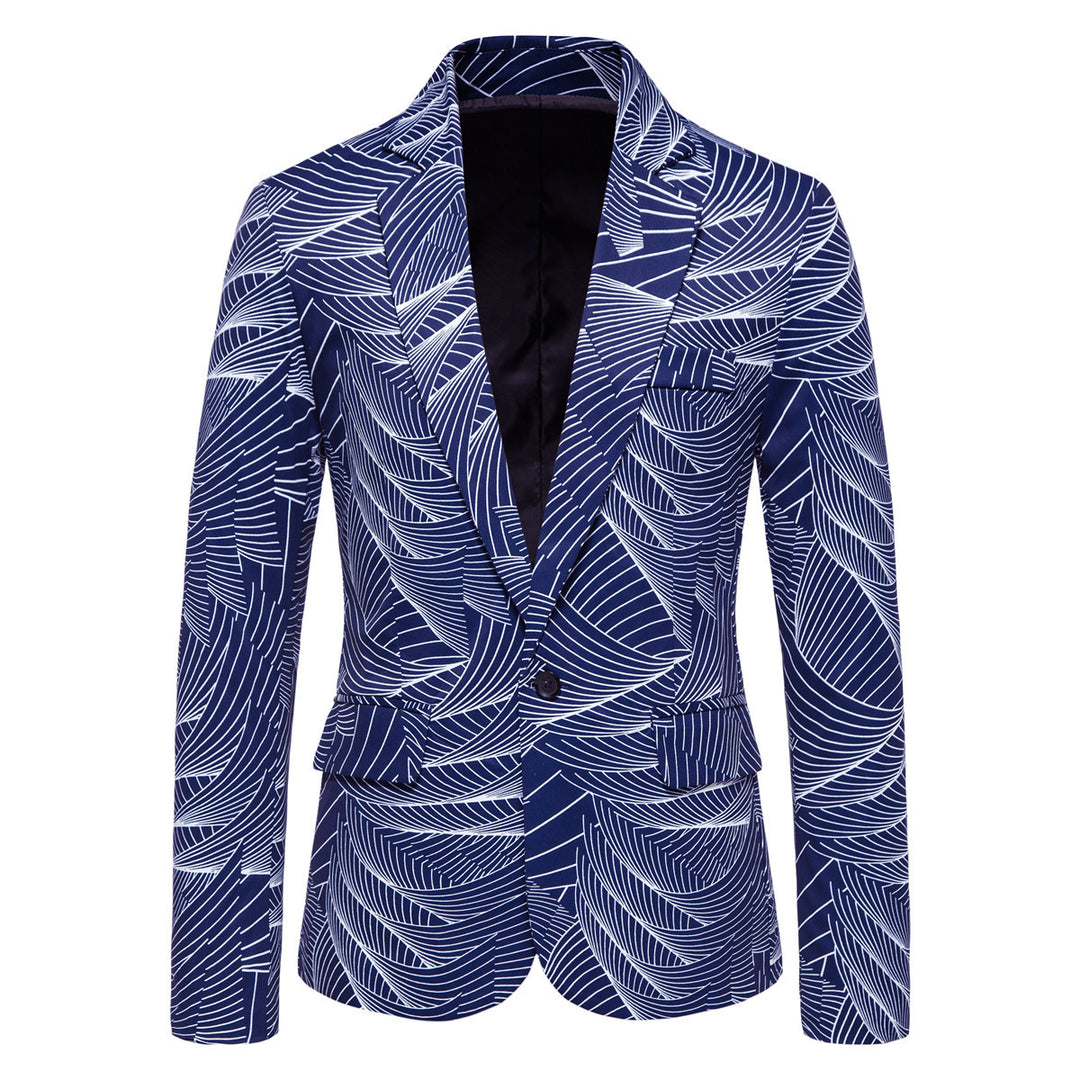 Damen modischer Blazer mit floralem Motiv Heidi-Mode