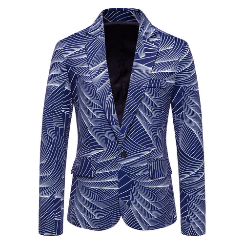 Damen modischer Blazer mit floralem Motiv Heidi-Mode