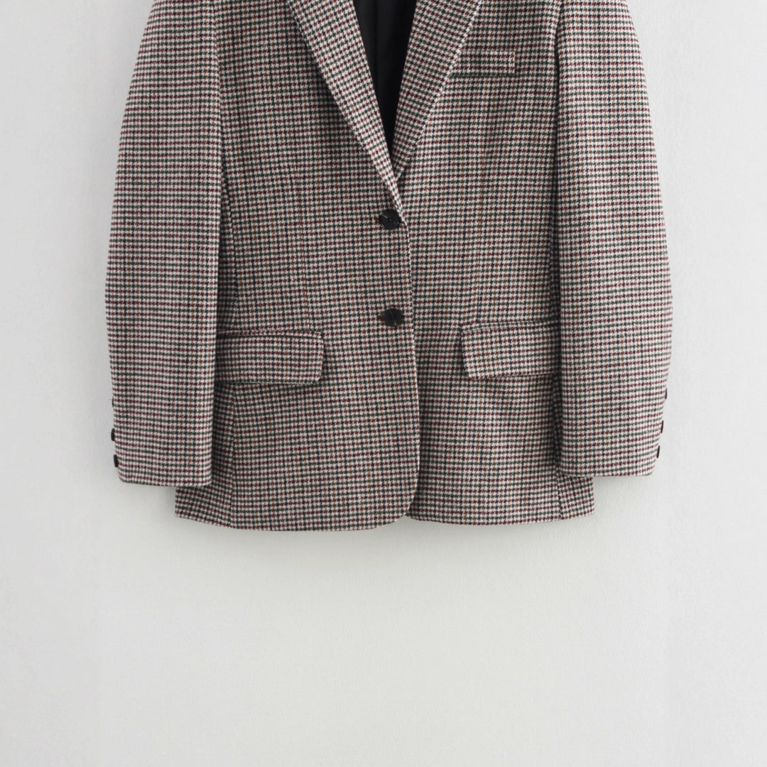 Damen zeitgemäßer Karoblazer Heidi-Mode