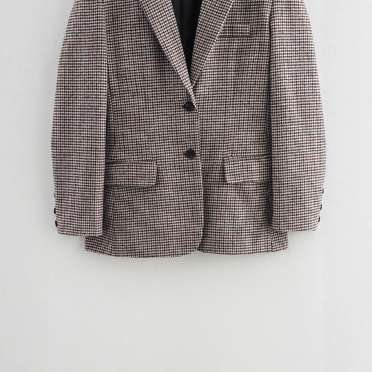 Damen zeitgemäßer Karoblazer Heidi-Mode