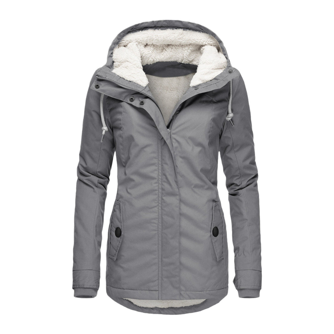 Damen warme Outdoor-Jacke mit kuscheligem Futter Heidi-Mode