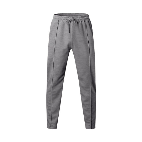 Herren Sportliche Jogginghose mit elastischem Bund und dekorativen Seitennähten Heidi-Mode