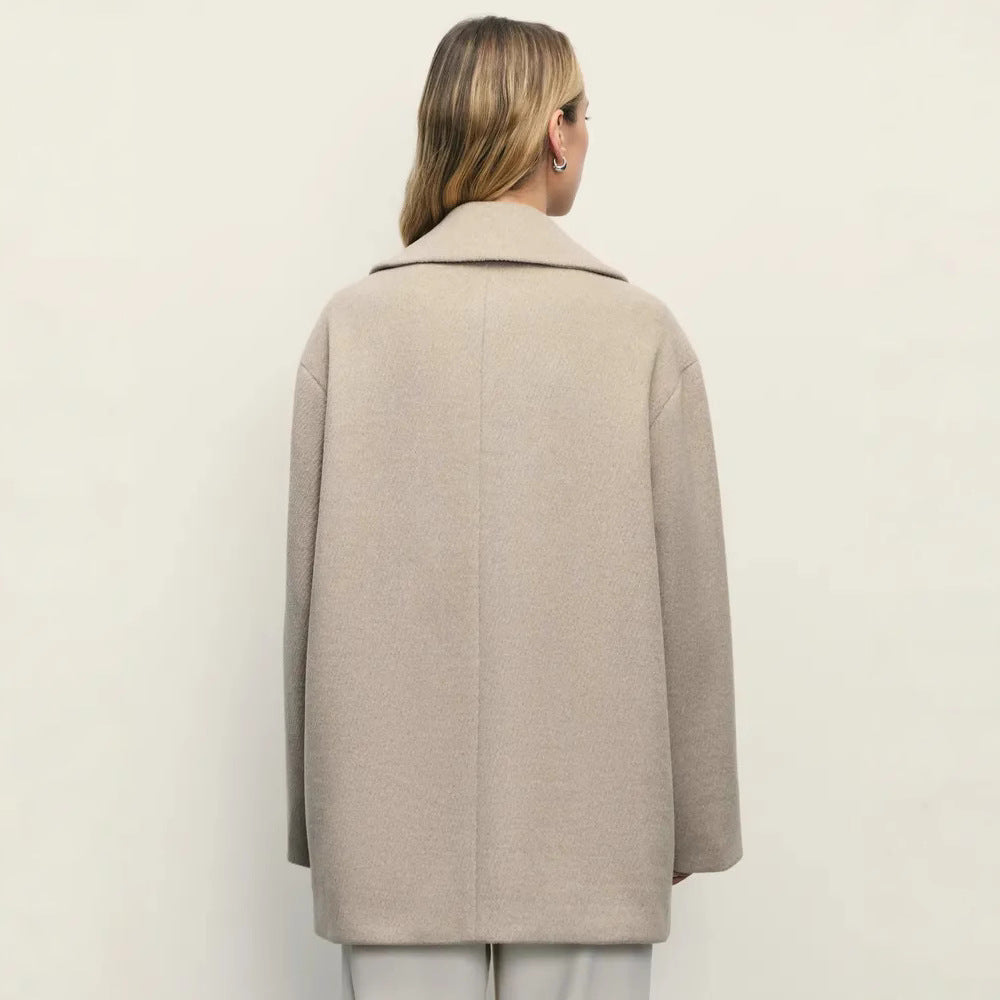 Damen Elegante Doppeltüra-Manteljacke Heidi-Mode